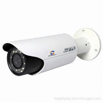 2.0-megapixel 1080P HD SDI CCTV IR Bullet Camera with Auto Iris, 3.3-12mm Varifocal Lens